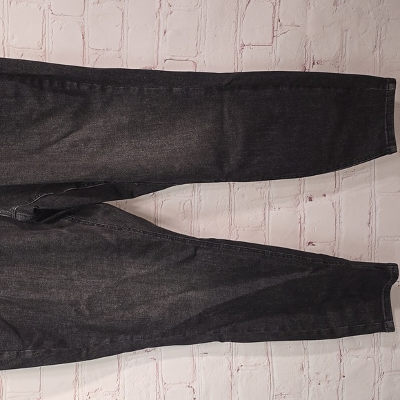 Judy Blue Faded Black Denim Tummy Control High Waist Skinny Fit Jean Size 18W - Picture 4 of 14